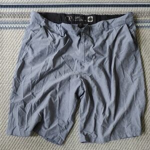 OP Men's Gray Stretch Shorts